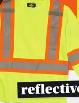 Giant Tiger hi-visibility tee offer