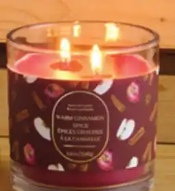 Giant Tiger 14 oz fall candle offer