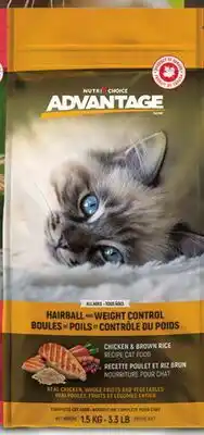 Giant Tiger ADVANTAGE CHICKEN & BROWN RICE CAT FOOD offer