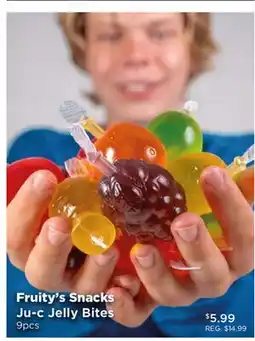 Showcase Fruity's Snacks Ju-c Jelly Bites offer
