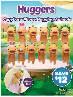Showcase Huggers Capybara Phone Hugging Animals offer