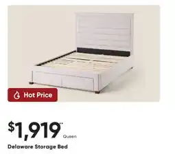Sleep Country Delaware Storage Bed offer