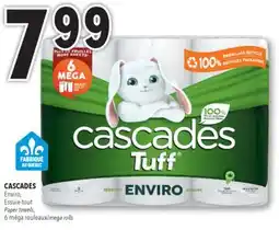 Familiprix CASCADES Paper towels, mega rolls offer