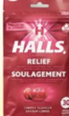 Familiprix HALLS 25or 30units offer