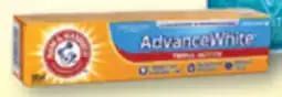 Familiprix ARM & HAMMER, Dentifrices sélectionnés offer