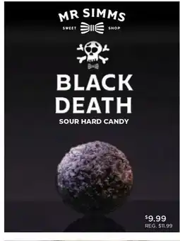 Showcase BLACK DEATH SOUR HARD CANDY offer