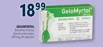 Familiprix GELOMYRTOL Bronchi and sinuses, 300 mg, 20 capsules offer