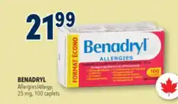 Familiprix BENADRYL Allergies offer