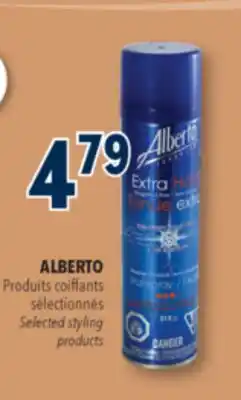 Familiprix Alberto European extra hold unscented hairspray 213g offer