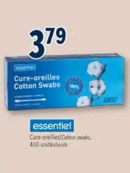 Familiprix Essentiel Cotton swabs, 400units offer