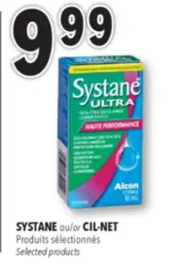 Familiprix SYSTANE or CIL-NET Selected products offer