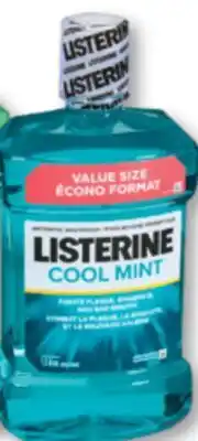 Familiprix LISTERINE, Selected mouthwashes, 1,5 litre offer