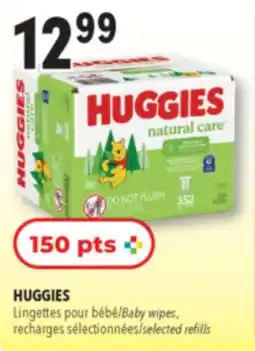 Familiprix HUGGIES, Baby wipes, selected refills offer