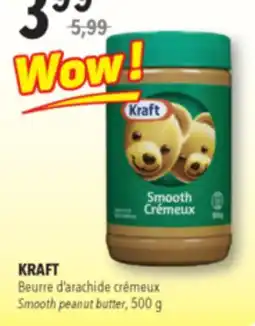 Familiprix KRAFT, Smooth peanut butter, 500 g offer