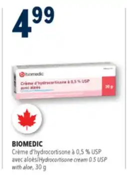 Familiprix BIOMEDIC,Hydrocortisone cream 0.5 USP with aloe, 30 g offer