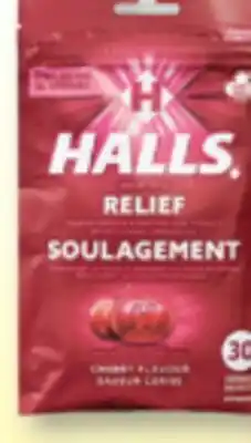 Familiprix HALLS, Lozenges, 25 or 30 units offer