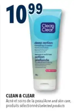 Familiprix CLEAN & CLEAR Acne and skin care selected products offer