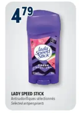 Familiprix LADY SPEED STICK, Selected antiperspirants offer