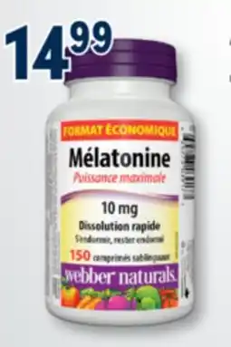 Familiprix WEBBER NATURALS, Selected products offer