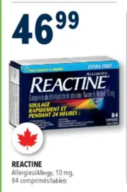 Familiprix REACTINE, Allergy, 10 mg, 84 tablets offer