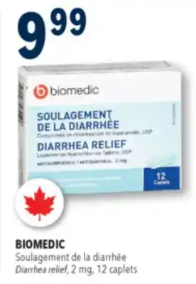Familiprix BIOMEDIC, Diarrhea relief, 2 mg, 12 caplets offer