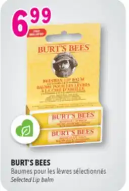 Familiprix BURT'S BEES, Selected Lip balm offer