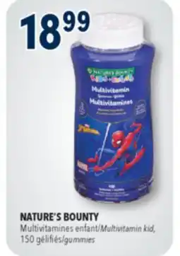 Familiprix NATURE'S BOUNTY, Multivitamin kid, 150 gummies offer