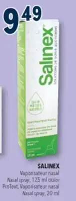 Familiprix SALINEX Nasal spray, 125 ml Nasal spray, 20 ml offer