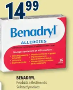 Familiprix BENADRYL, Produits sélectionnés offer