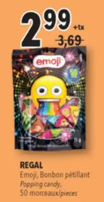 Familiprix REGAL, Popping candy, 50 pieces offer