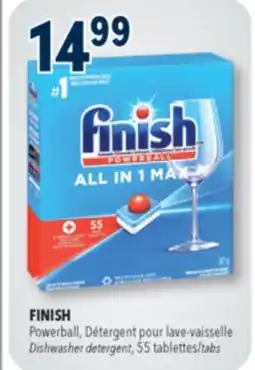 Familiprix FINISH, Powerball, Dishwasher detergent, 55 tabs offer