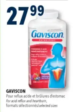 Familiprix GAVISCON, For acid reflux and heartburn offer