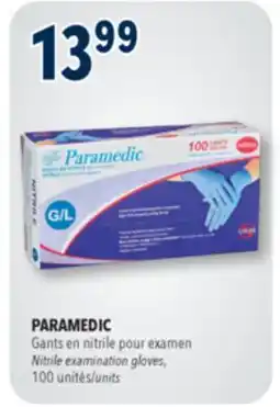 Familiprix PARAMEDIC Nitrile examination gloves, 100 units offer