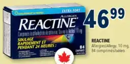 Familiprix REACTINE Allergies 10mg, tablets offer