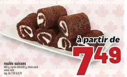 Metro ROULÉS SUISSES | SWISS ROLLS offer
