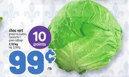 Metro CHOU VERT | GREEN CABBAGE offer