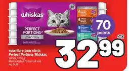 Metro NOURRITURE POUR CHATS PERFECT PORTIONS WHISKAS | WHISKAS PERFECT PORTIONS CAT FOOD offer