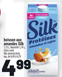 Metro BOISSON AUX AMANDES SILK | SILK ALMOND DRINK offer