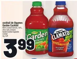 Metro COCKTAIL DE LÉGUMES GARDEN COCKTAIL MOTT'S | MOTT'S GARDEN COCKTAIL VEGETABLE COCKTAIL offer