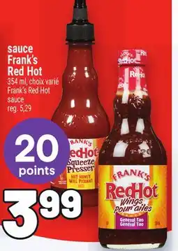 Metro FRANK'S RED HOT | FRANK'S RED HOT offer