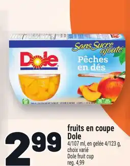 Metro FRUITS EN COUPE DOLE | DOLE FRUIT CUP offer