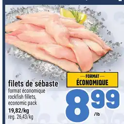 Metro FILETS DE SÉBASTE | ROCKFISH FILLETS offer