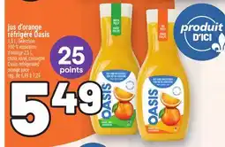 Metro JUS D'ORANGE RÉFRIGÉRÉ OASIS | OASIS REFRIGERATED ORANGE JUICE offer