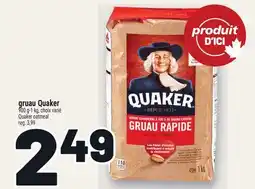 Metro GRUAU QUAKER | QUAKER OATMEAL offer
