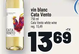 Metro VIN BLANC CATA VENTO | CATA VENTO WHITE WINE offer