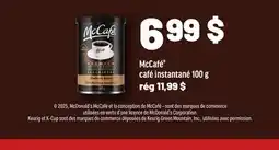 Metro MCCAFÉ CAFÉ INSTANTANÉ offer