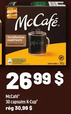 Metro MCCAFÉ 30 CAPSULES K-CUP offer