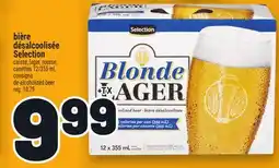 Metro BIÈRE DÉSALCOOLISÉE SELECTION | DE-ALCOHOLIZED BEER offer