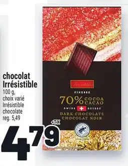 Metro CHOCOLAT IRRÉSISTIBLE | IRRÉSISTIBLE CHOCOLATE offer