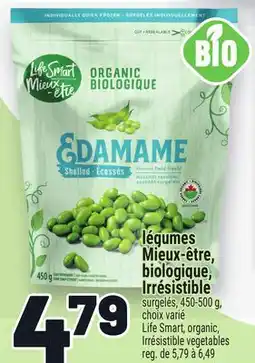 Metro LÉGUMES MIEUX‑ÊTRE, BIOLOGIQUE, IRRÉSISTIBLE | LIFE SMART, ORGANIC, IRRÉSISTIBLE VEGETABLES offer